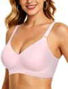 HORISUN No Underwire Seamless Full Coverage Bras for Women Regular & Plus