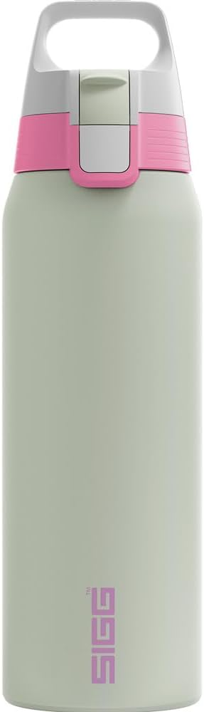 Sigg – Reusable Water Bottle – Shield ONE Glacier – Leakproof – Recyclable – BPA Free – Light blue – 25 Oz