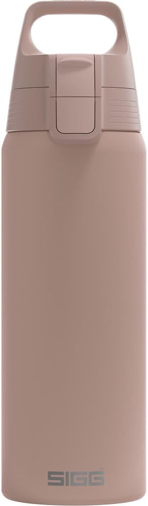 Sigg – Stainless Steel Drinking Bottle – Shield ONE Deep Blue – Suitable for Carbonated Drinks – Leak-Proof – Feather-Light – BPA-Free – Outdoor & Fitness – Blue – 0.75 L