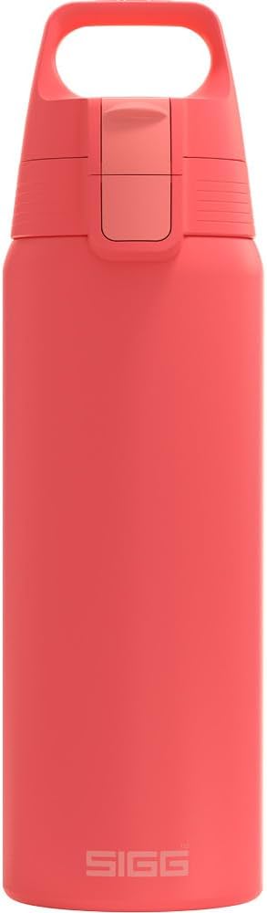 Sigg – Stainless Steel Drinking Bottle – Shield ONE Water Blue – Suitable for Carbonated Drinks – Leak-Proof – Feather-Light – BPA-Free – Outdoor & Fitness – Blue – 0.75 L