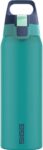 Sigg – Stainless Steel Water Bottle – Shield ONE Multicolour Ocean – Suitable for Carbonated Drinks – Leak-Proof – Feather-Light – BPA-Free – Outdoor & Fitness – Turquoise – 0.75L