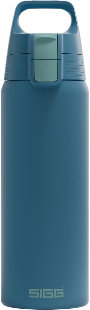 Sigg – Stainless Steel Drinking Bottle – Shield ONE Peach – Suitable for Carbonated Drinks – Leak-Proof – Feather-Light – BPA-Free – Outdoor & Fitness – Rose – 0.75 L