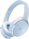 Bose QuietComfort Headphones – Wireless Bluetooth Headphones, Active Over Ear Noise Cancelling and Mic, USB-C Charging, Deep Bass, Up to 24 Hours of Playtime, Ice Blue – Limited Edition Color