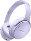 Bose QuietComfort Bluetooth Headphones, Wireless Headphones with Active Over Ear Noise Cancelling and Mic, Deep Bass, Up to 24 Hours of Playtime, Chilled Lilac – Limited Edition Color