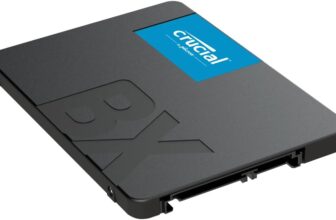 Crucial BX500 SATA SSD 2TB, 2.5 Inch Internal Hard Drive, up to 540 MB/s, 2TB SSD Compatible with Laptop and Desktop (PC), 3D NAND, Dynamic Write Acceleration – CT2000BX500SSD101