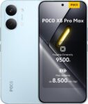 XIAOMI Poco X8 PRO MAX 5G Ai (Compatible with Tmobile Mint Tello & Global) (512GB + 12GB) 6.83″ 50MP Gamers Phone NFC Dual sim Unlocked Model 2602BPC18G Liberado (Blue)