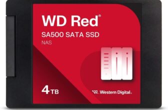 Western Digital 4TB WD Red SA500 NAS 3D NAND Internal SSD Solid State Drive – SATA III 6 Gb/s, 2.5″/7mm, Up to 560 MB/s – WDS400T2R0A