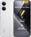 XIAOMI Poco X8 PRO MAX 5G Ai (Compatible with Tmobile Mint Tello & Global) (512GB + 12GB) 6.83″ 50MP Gamers Phone NFC Dual sim Unlocked Model 2602BPC18G Liberado (White)