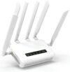 GL.iNet GL-X3000 (Spitz AX) Cellular Gateway 5G Router for House & RV, Wi-Fi 6, Detachable Antennas, Dual-SIM, T-Mobile & AT&T IoT Device Certified, Family/Rural Area/Road Trips
