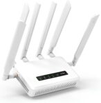 GL.iNet GL-X3000 (Spitz AX) Cellular Gateway 5G Router for House & RV, Wi-Fi 6, Detachable Antennas, Dual-SIM, T-Mobile & AT&T IoT Device Certified, Family/Rural Area/Road Trips