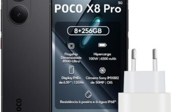 XIAOMI Poco X8 PRO 5G Ai (Compatible with Tmobile Mint Tello & Global) (256GB + 8GB) 6.59″ 50MP Gamers Phone NFC Dual sim Unlocked Model 2511FPC34G Liberado (Mint Green)