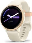 Garmin vívoactive® 6, Health & Fitness GPS Smartwatch, Pink Dawn/Bone