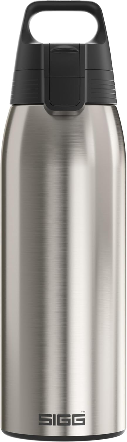 Sigg – Stainless Steel Water Bottle – Shield ONE Morning Blue – Suitable For Carbonated Beverages – Leakproof – Lightweight – BPA Blue – 1.5L