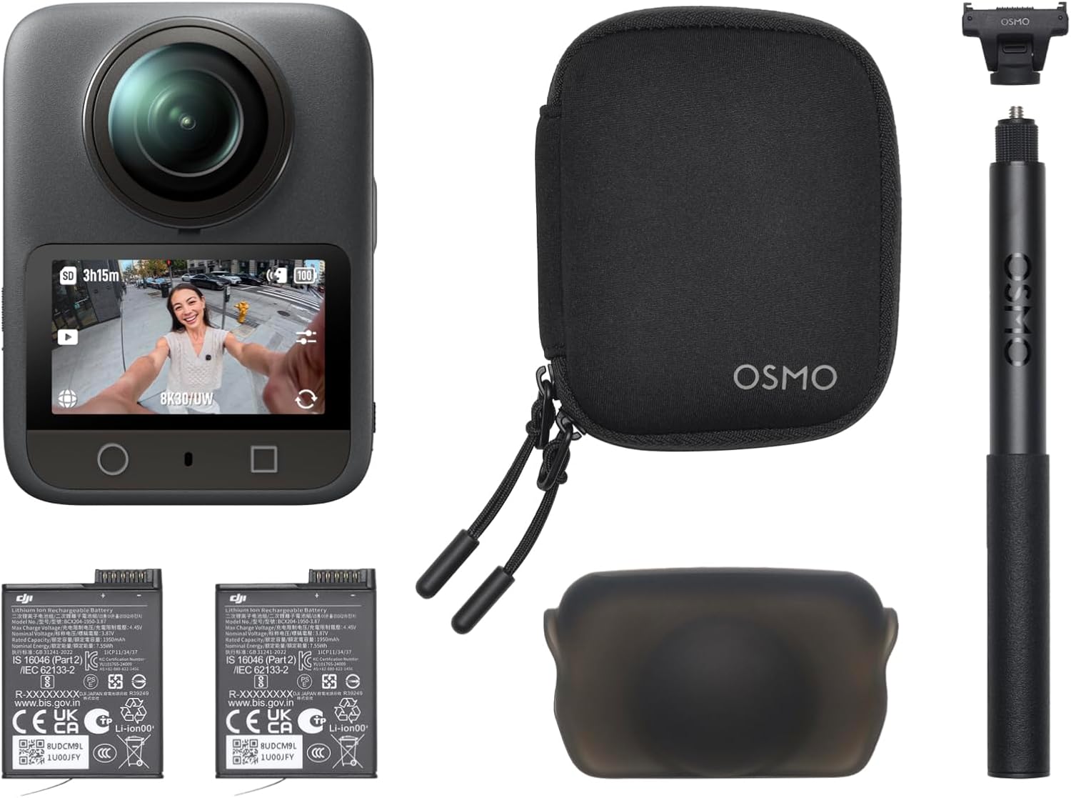 DJI Osmo 360 Essential Combo, 360 Action Camera