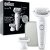 Braun Silk·épil 9 Women’s Epilator, Ladyshaver, Waterproof, 9-041, Silver