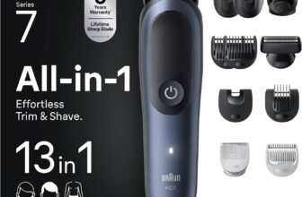 Braun Multigroom AIO7565 All-in-One Series 7 13-in-1 Trimmer Kit – Blue