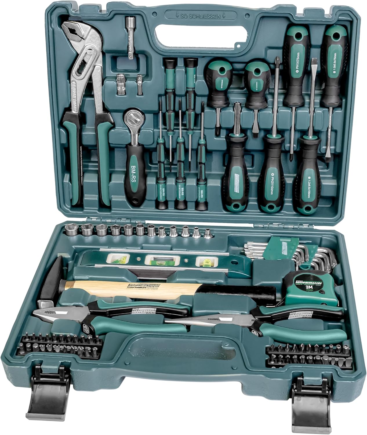 Brüder Mannesmann Tool set 87 pcs. | M29084