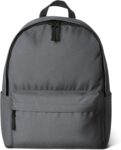 Amazon Basics Classic School Backpack with Multiple Compartments, Sturdy Construction, Adjustable Straps – Grey