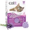 Catit Go Natural Pea Husk Clumping Cat Litter, 12.3 lb, Lavender Scented