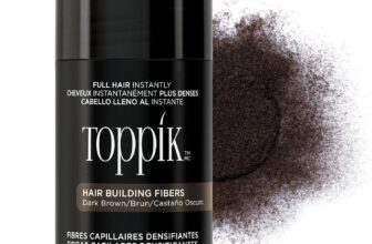 Toppik Hair Building Fibers, Fill In Fine or Thinning Hair Instantly Thicker, Fuller Looking Hair 9 Shades,4 size options