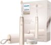 Philips Sonicare DiamondClean Prestige 9900 Electric Toothbrush – Sonic Toothbrush with 1 x A3 Premium All-in-One Brush Head and Charging Case in Champagne (Model HX9992/11)