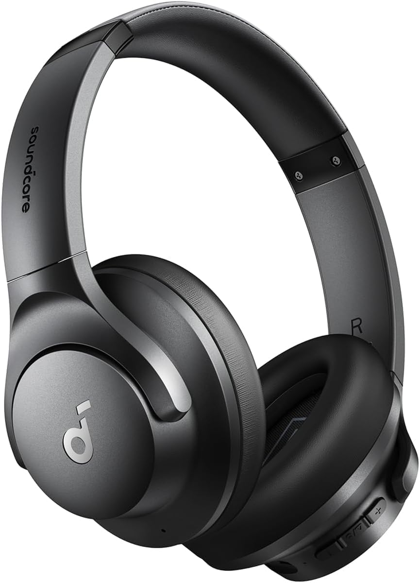 Soundcore by Anker Q20i Hybrid Active Noise Cancelling Headphones, Blue