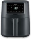 SEVERIN Black Line FR 2461 Single Hot Air Fryer, Electric Kitchen Appliances Fryer