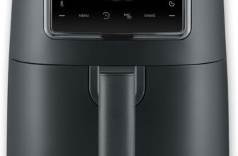 SEVERIN Black Line FR 2461 Single Hot Air Fryer, Electric Kitchen Appliances Fryer