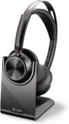 Poly Voyager Focus 2 USB-C-C Headset USB-C/A Adapter Charging Stand (A58JDAA)