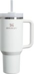 Stanley 1913 Quencher H2.0 Flowstate Tumbler 1.2L – Cold For 11 Hours – Iced For 48 Hours – Metal Water Bottle With Straw, Handle And Lid – Dishwasher Safe – Travel Mug For Cold Drinks – Frost