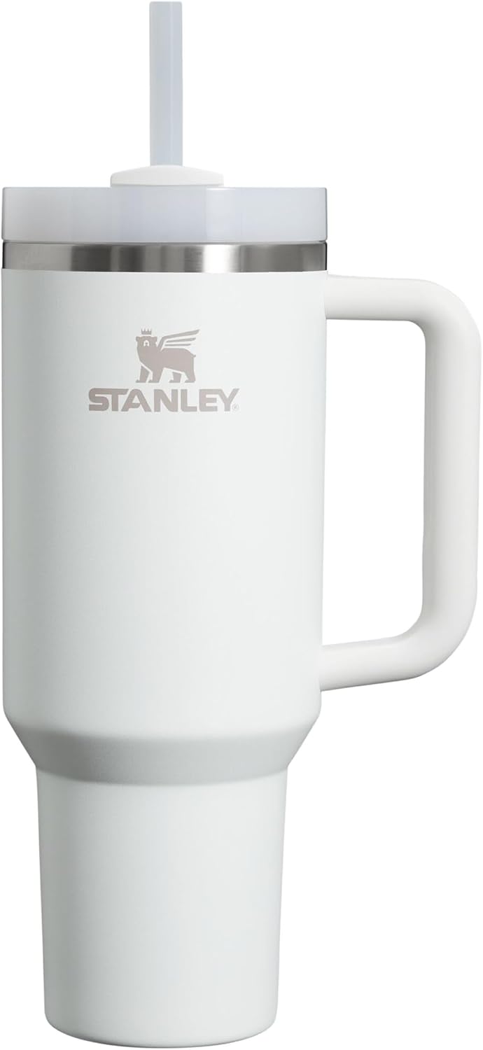 Stanley 1913 Quencher H2.0 Flowstate Tumbler 1.2L – Cold For 11 Hours – Iced For 48 Hours – Metal Water Bottle With Straw, Handle And Lid – Dishwasher Safe – Travel Mug For Cold Drinks – Frost