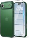 TAURI for iPhone Air Case, with Screen Protector, Matte Green