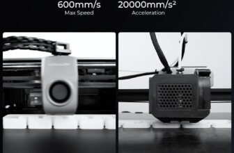 Creality Official Store K1 Max 3D Printer 2024 Red Dot Awards, 600 mm/s, AI Camera, AI-LiDAR, Automatic Levelling, Dual Cooling, 300 x 300 x 300 mm for Business, DIY, Education