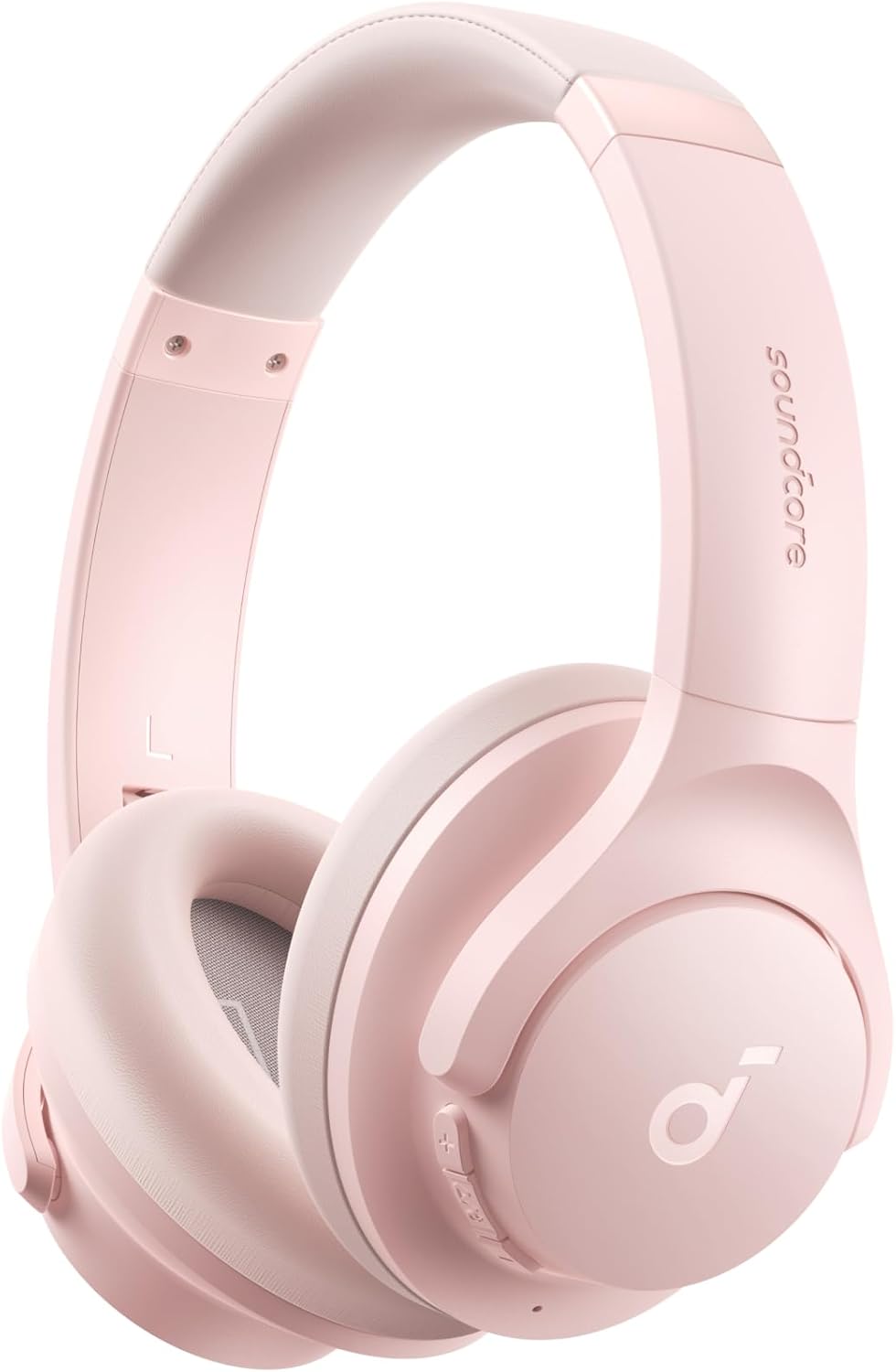 Soundcore by Anker Q20i Hybrid Active Noise Cancelling Headphones, Pink