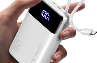 INIU 20000mAh Portable Charger, Smaller 45W Fast Charging Travel Power Bank