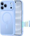 ESR Classic Hybrid for iPhone 18 Pro Max/17 Pro Max Case,Frosted Light Blue