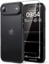TAURI for iPhone Air Case, with Screen Protector, Matte Black