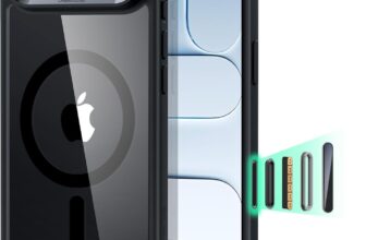 ESR Classic Hybrid for iPhone Air Case, Clear Black