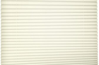 Sekey Pleated Blind, No Drilling Required, Window Pleated Blind Klemmfix Blind, 75 cm Wide, Tensioned Translucent Sun Protection Window Blind, 75 x 210 cm, Beige