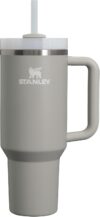STANLEY Quencher H2.0 Flowstate Tumbler 1.2L – Kallt I 11 Timmar – Iced I 48 Timmar – Kopp Med Halm, Handtag Och Lock – Diskmaskin Säker – Resemugg För Kall Eller Varm Dryck – Ash