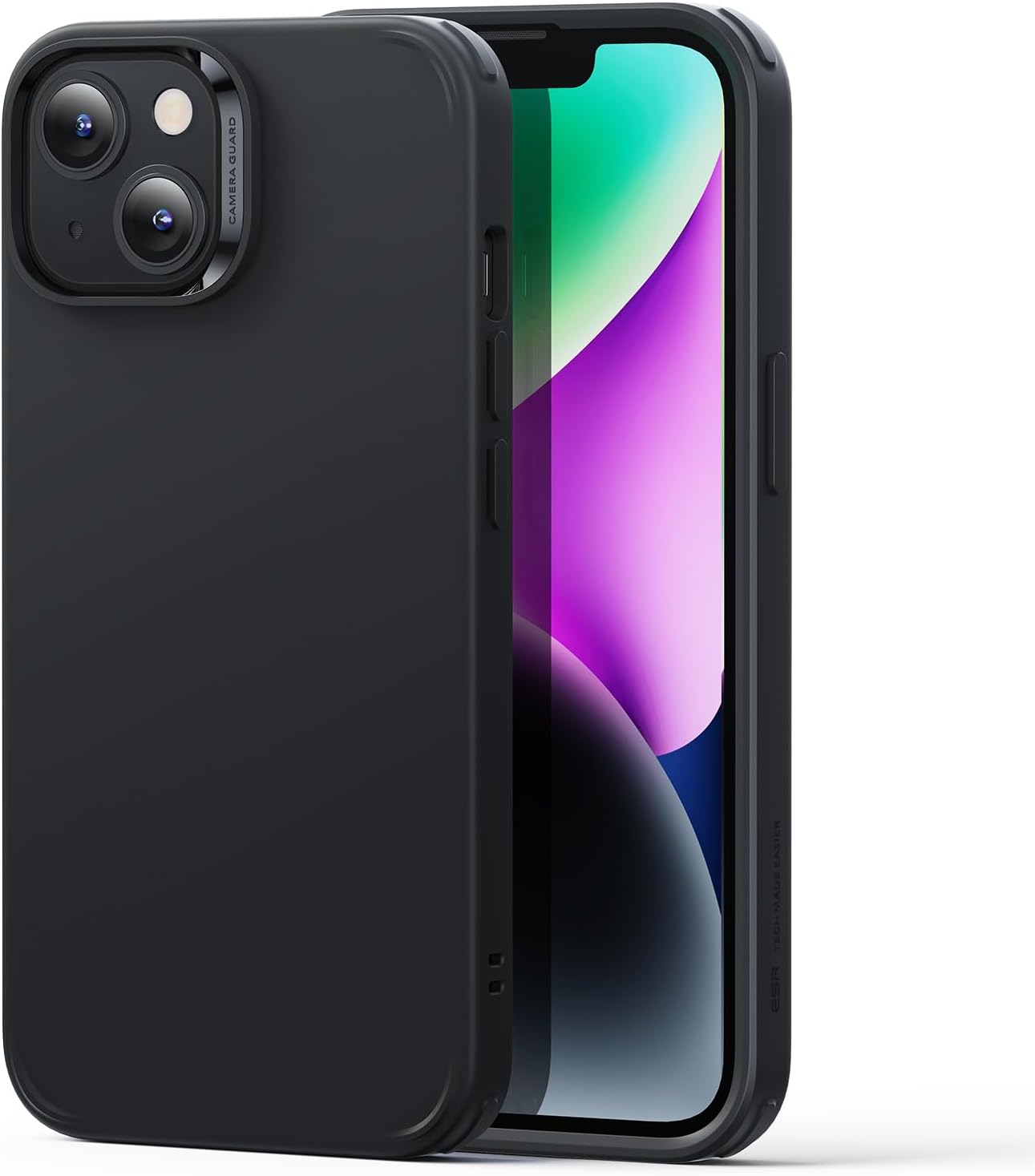 ESR Classic Hybrid for iPhone 14/13 Case, Black