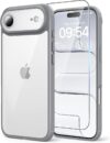 TAURI for iPhone Air Case, with Screen Protector, Grey