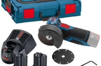 Bosch GWS 12V-76 Professional angle grinder 19500 RPM 7.6 cm 700 g GWS 12V-76 Professional, 19500 RPM, Black,Blue,Red, 75 dB, 3 dB, 86 dB, 3 dB