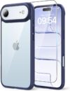 TAURI for iPhone Air Case, with Screen Protector, Blue