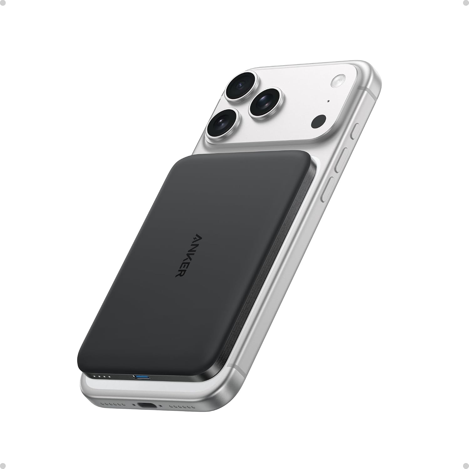 Anker Nano Power Bank (5K, MagGo, Slim)