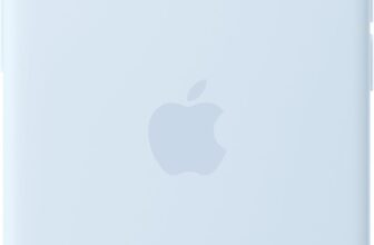 Apple iPhone 18 Pro Silicone Case with MagSafe – Crisp Blue ​​​​​​​