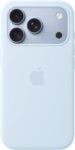 Apple iPhone 18 Pro Silicone Case with MagSafe – Crisp Blue ​​​​​​​