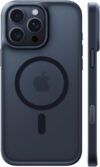 TORRAS Magnetic Shockproof for iPhone 15 Pro Case, [4X Military-Grade Protection] [Compatible with MagSafe] Translucent Case for iPhone 15 Pro Anti-Scratch Guardian 6.9″, Black
