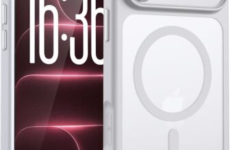 TOCOL for iPhone 18 Pro Case, Compatible with MagSafe, White