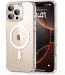 ESR for iPhone 16 Case (4 in 1) Set, Translucent Matte Case with Screen Protector, Compatible with MagSafe, Military-Grade Protection, Classic Series,Clear